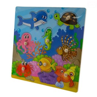 PUZZLE DREWNIANE OCEAN 30X30 NA PINEZKACH 8 EL