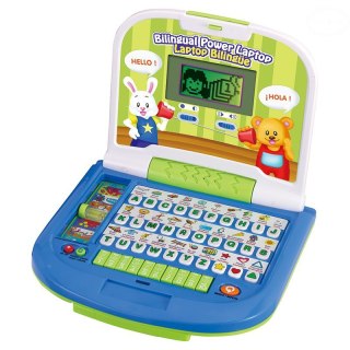 EDUKACYJNY LAPTOP DLA DZIECKA DWUJĘZYCZNY SMILY PLAY