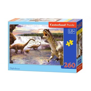 Puzzle 260 elementów układanka Diplodocus 32×23 cm