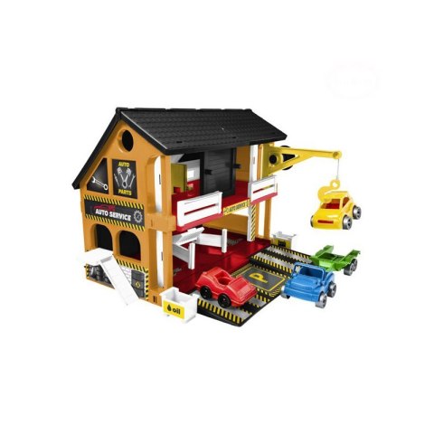WARSZTAT SAMOCHODOWY DOMEK PLAY HOUSE AUTO SERWIS WINDA 3 AUTKA WADER WARSZTAT SAMOCHODOWY DOMEK PLAY HOUSE AUTO SERWIS WINDA 3 AUTKA WADER
