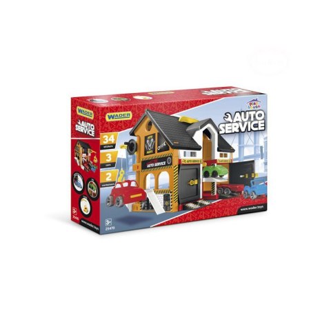 WARSZTAT SAMOCHODOWY DOMEK PLAY HOUSE AUTO SERWIS WINDA 3 AUTKA WADER WARSZTAT SAMOCHODOWY DOMEK PLAY HOUSE AUTO SERWIS WINDA 3 AUTKA WADER