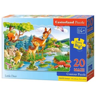 PUZZLE MAŁA SARENKA 20 DUŻYCH ELEMENTÓW CASTORLAND