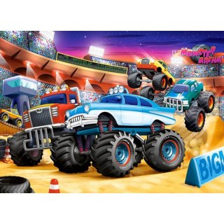 PUZZLE POKAZ MONSTER TRUCK 70 ELEMENTÓW CASTORLAND