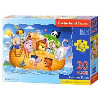 PUZZLE ARKA NOEGO 20 DUŻYCH ELEMENTÓW CASTORLAND