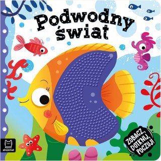 KSIĄŻKA SENSO ZOBACZ DOTKNIJ POCZUJ PODWODNY ŚWIAT