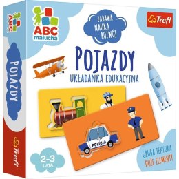 Gra układanka edukacyjna pojazdy abc malucha