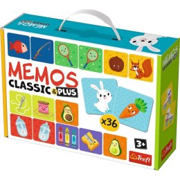 GRA PAMIĘCIOWA MEMORY MEMOS CLASSIC LOGIKA TREFL