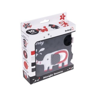 Książeczka sensoryczna Dżungla nazwy zwierząt