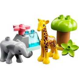Klocki LEGO Duplo dzikie zwierzęta afryki