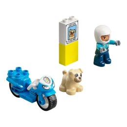 Klocki LEGO DUPLO Rescue Motocykl policyjny