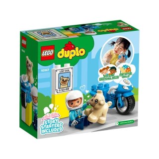 Klocki LEGO DUPLO Rescue Motocykl policyjny