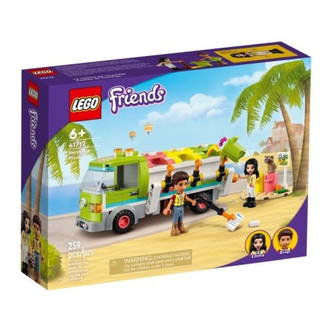 Klocki LEGO Friends Ciężarówka recyklingowa ZESTAW