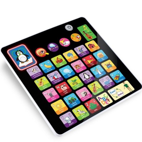 TABLET DOTYKOWY EDUKACYJNY ALFABET PL ANG SMILY PLAY