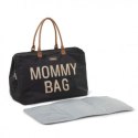 Childhome torba mommy bag czarno-złota