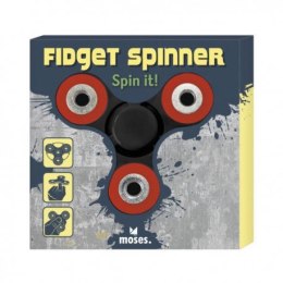 Finger spinner - czarny - zabawka zręcznościowa