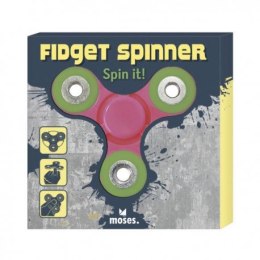 Finger spinner - różowy - zabawka zręcznościowa