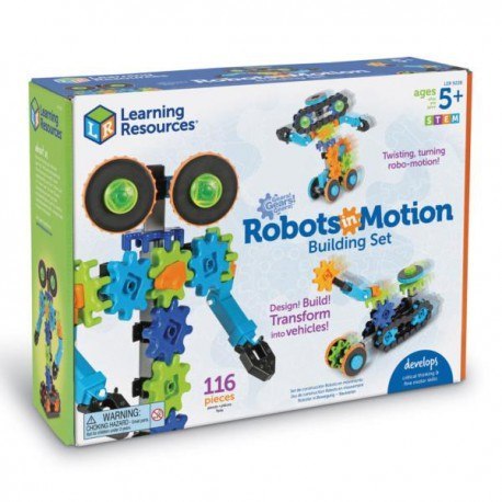 Klocki, koła zębate, robot, zestaw konstrukcyjny Klocki, koła zębate, robot, zestaw konstrukcyjny