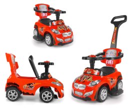 Jeździk pchacz dla dziecka 3w1 Pojazd Happy Red