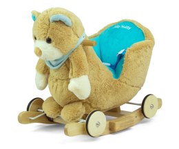 BUJAK JEŹDZIK DREWNIANY PLUSZOWY MIŚ POLLY MILLY MALLY
