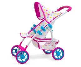 WÓZEK SPACEROWY DLA LALEK NATALIE CANDY MILLY MALLY