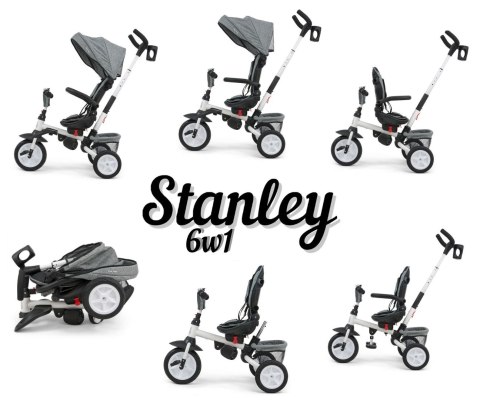 Rowerek Trójkołowy Stanley Rubber Pink Rowerek Trójkołowy Stanley Rubber Pink