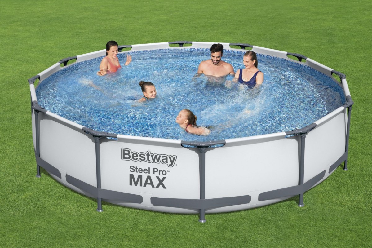 Bestway 56416 BASEN STELAŻOWY STEEL PRO MAX Z POMPĄ FILTRACYJNĄ 3.66m x 0.76m Bestway 56416 BASEN STELAŻOWY STEEL PRO MAX Z POMPĄ FILTRACYJNĄ 3.66m x 0.76m