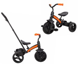 Rowerek Trójkołowy Qplay Elite Plus Black EVA 2-6 lat