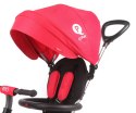 Qplay Rowerek Trójkołowy Rito Rubber Red Qplay Rowerek Trójkołowy Rito Rubber Red