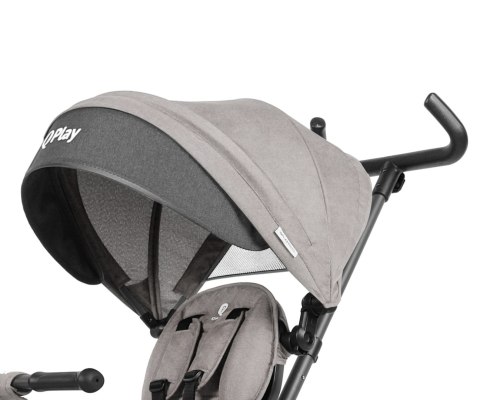 Qplay Rowerek Trójkołowy Rito Star Grey Qplay Rowerek Trójkołowy Rito Star Grey