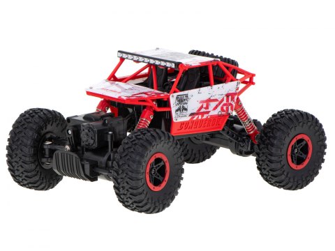 SAMOCHÓD TERENOWY ZDALNIE STEROWANY ROCK CRAWLER 4X4 1:18 PILOT 2.4G AKUMULATOR SAMOCHÓD TERENOWY ZDALNIE STEROWANY ROCK CRAWLER 4X4 1:18 PILOT 2.4G AKUMULATOR