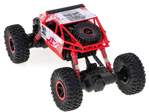 SAMOCHÓD TERENOWY ZDALNIE STEROWANY ROCK CRAWLER 4X4 1:18 PILOT 2.4G AKUMULATOR SAMOCHÓD TERENOWY ZDALNIE STEROWANY ROCK CRAWLER 4X4 1:18 PILOT 2.4G AKUMULATOR