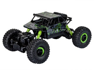 SAMOCHÓD ZDALNIE STEROWANY AUTO RC ROCK CRAWLER 1:18 4X4 PILOT 2.4G AKUMULATOR