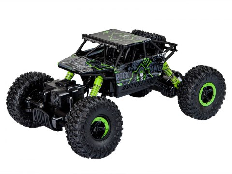 SAMOCHÓD ZDALNIE STEROWANY AUTO RC ROCK CRAWLER 1:18 4X4 PILOT 2.4G AKUMULATOR