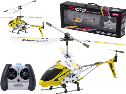 Helikopter zdalnie sterowany na pilota RC SYMA S107G żółty