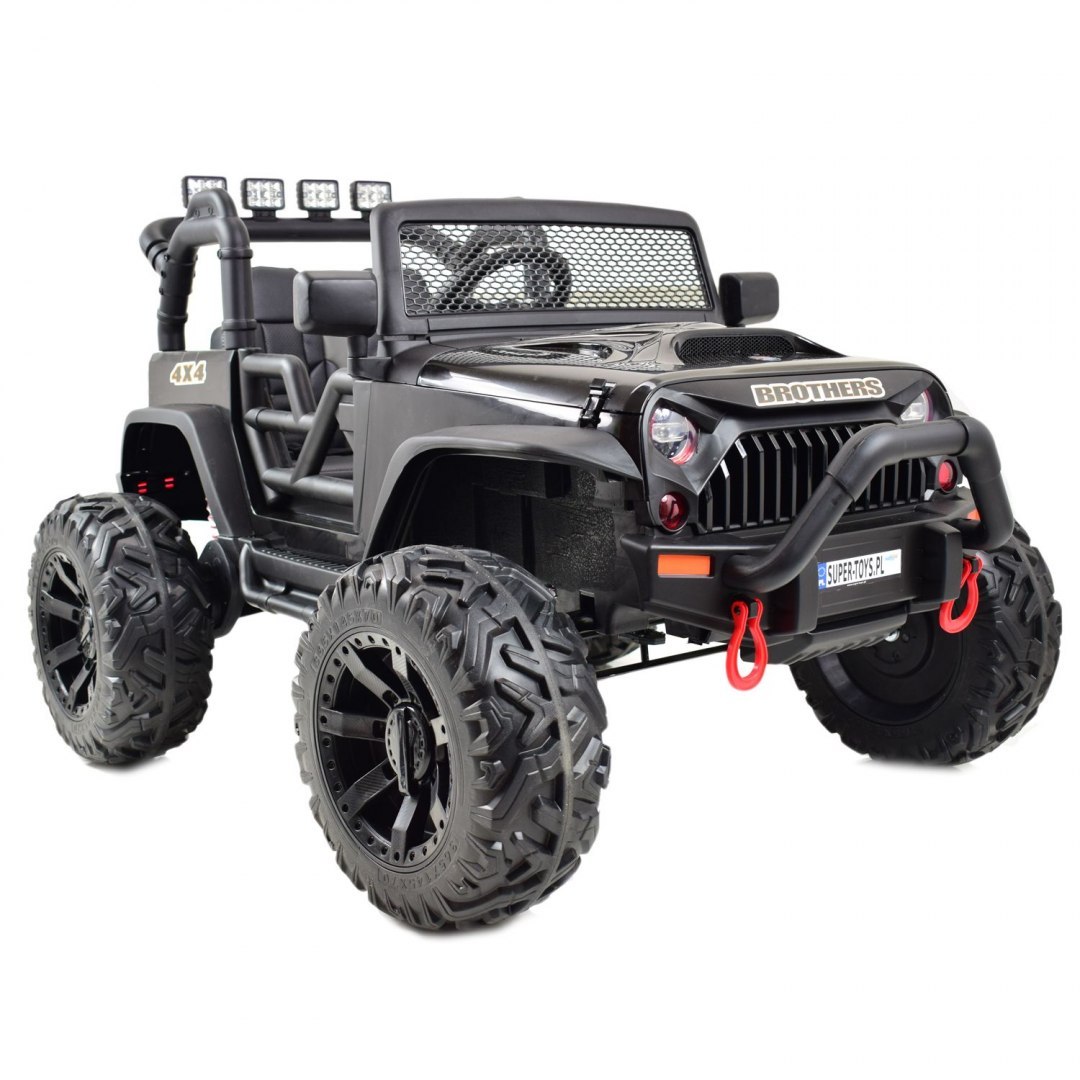 JEEP NA AKUMULATOR BROTHERS , WSPOMAGANIE KIEROWNICY, MIĘKKIE KOŁA, MIĘKKIE SIEDZENIE 24V - 400W/JEEP-JC-666 JEEP NA AKUMULATOR BROTHERS , WSPOMAGANIE KIEROWNICY, MIĘKKIE KOŁA, MIĘKKIE SIEDZENIE 24V - 400W/JEEP-JC-666