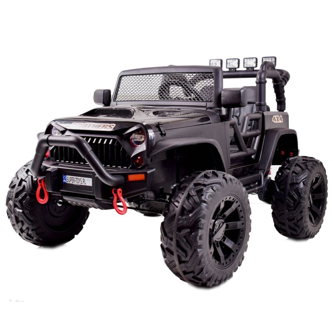 JEEP NA AKUMULATOR BROTHERS , WSPOMAGANIE KIEROWNICY, MIĘKKIE KOŁA, MIĘKKIE SIEDZENIE 24V - 400W/JEEP-JC-666 JEEP NA AKUMULATOR BROTHERS , WSPOMAGANIE KIEROWNICY, MIĘKKIE KOŁA, MIĘKKIE SIEDZENIE 24V - 400W/JEEP-JC-666