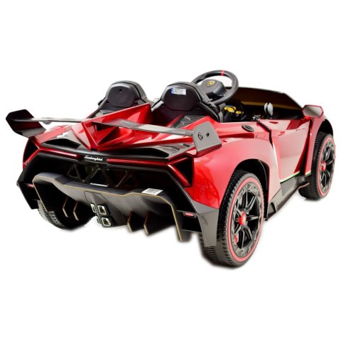 ORYGINALNE LAMBORGHINI VENENO NA AKUMULATOR, MIĘKKIE KOŁA, MIĘKKIE SIEDZENIE, LAKIER/XMX615 ORYGINALNE LAMBORGHINI VENENO NA AKUMULATOR, MIĘKKIE KOŁA, MIĘKKIE SIEDZENIE, LAKIER/XMX615