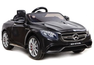 AUTO NA AKUMULATOR MERCEDES S63 AMG LAKIER SKÓRA EVA PILOT 2X45W MP3 LED