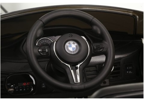 AUTO NA AKUMULATOR DLA DZIECKA BMW X6 PILOT SKÓRA KOŁA EVA ŚWIATŁA LED MP3