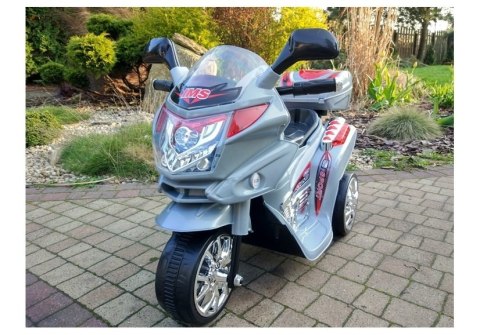 MOTOREK TRÓJKOŁOWY HC8051 DLA DZIECI 1-3 LAT SKUTER ŚWIATŁA LED MELODIE