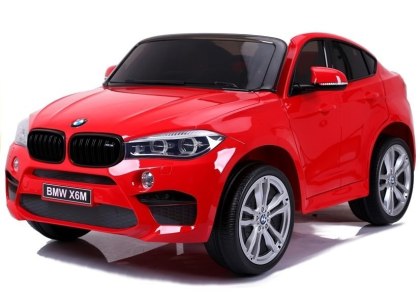 AUTO NA AKUMULATOR DLA DZIECKA BMW X6M 2X120W EVA PILOT SKÓRA MP3 LED