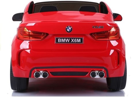 AUTO NA AKUMULATOR DLA DZIECKA BMW X6M 2X120W EVA PILOT SKÓRA MP3 LED