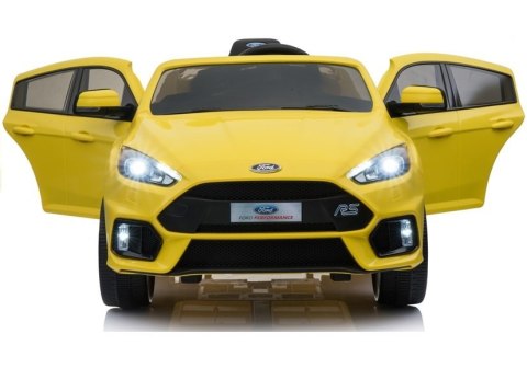 SAMOCHÓD NA AKUMULATOR FORD FOCUS RS AUTO ELEKTRYCZNE PILOT EVA SKÓRA LED