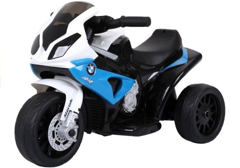 MOTOREK NA AKUMULATOR DLA DZIECI 1-3 LATA TRÓJKOŁOWY BMW S1000RR LED SKÓRA MOTOREK NA AKUMULATOR DLA DZIECI 1-3 LATA TRÓJKOŁOWY BMW S1000RR LED SKÓRA
