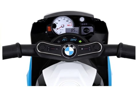 MOTOREK NA AKUMULATOR DLA DZIECI 1-3 LATA TRÓJKOŁOWY BMW S1000RR LED SKÓRA MOTOREK NA AKUMULATOR DLA DZIECI 1-3 LATA TRÓJKOŁOWY BMW S1000RR LED SKÓRA