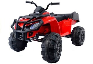 DUŻY QUAD NA AKUMULATOR DLA DZIECKA 3-5 LAT BDM 0909 24V EVA LED SKÓRA MP3