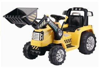 TRAKTOR KOPARKA NA AKUMULATOR DLA DZIECKA 2-5LAT ZP1005 2X45W PILOT LED MP3