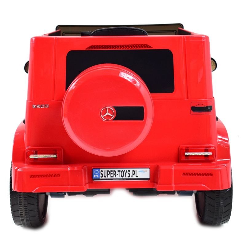 MERCEDES G500 NA AKUMULATOR MIĘKKIE KOŁA EVA, MIĘKKIE SIEDZENIE, LAKIEROWANY FULL OPCJA/JJ2077 MERCEDES G500 NA AKUMULATOR MIĘKKIE KOŁA EVA, MIĘKKIE SIEDZENIE, LAKIEROWANY FULL OPCJA/JJ2077