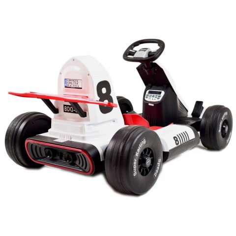 SZYBKI GOKART FANCY NA AKUMULATOR 12V, REGULOWANA - ROZSUWANA RAMA, SUPER ZABAWA\BDQ-8 SZYBKI GOKART FANCY NA AKUMULATOR 12V, REGULOWANA - ROZSUWANA RAMA, SUPER ZABAWA\BDQ-8