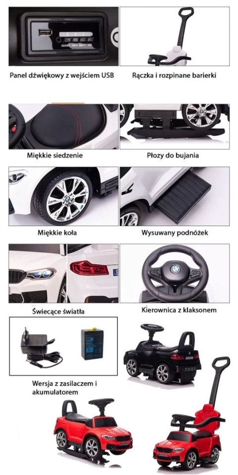 JJEŹDZIK, ODPYCHACZ, BUJAK, PCHACZ, ORYGINALNE BMW M5, DŹWIĘKI ŚWIATŁA, MIĘKKIE SIEDZENIE, AKUMULATOR/SXZ2078-PUSH JJEŹDZIK, ODPYCHACZ, BUJAK, PCHACZ, ORYGINALNE BMW M5, DŹWIĘKI ŚWIATŁA, MIĘKKIE SIEDZENIE, AKUMULATOR/SXZ2078-PUSH